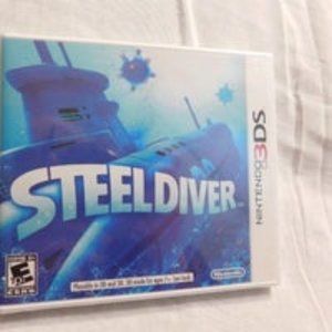 Nintendo Steel Diver 3DS Video Game NEW